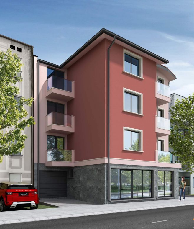 Извършено е фундиране на сградата