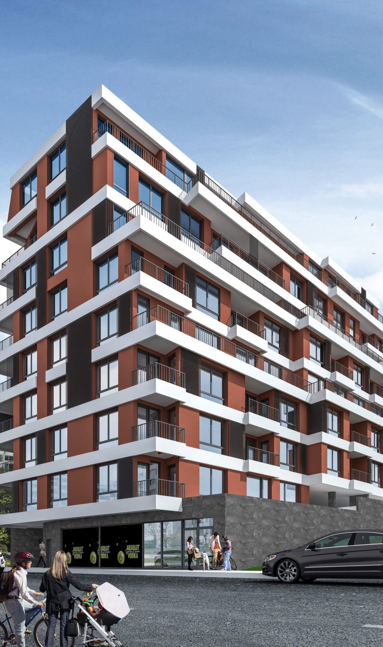 Жилищна сграда KantataИнвестиционна компания  — MAIT | Майт ЕООД